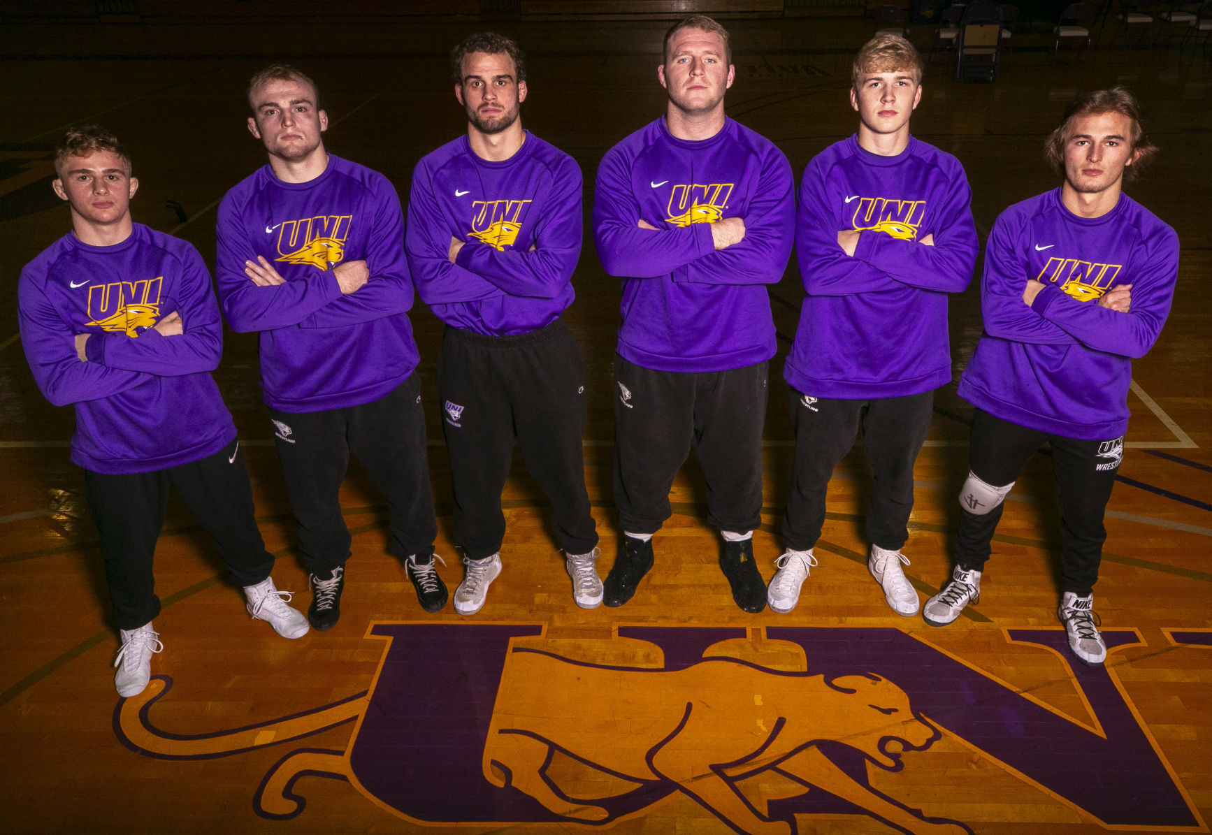 UNI Wrestling Media Day 5